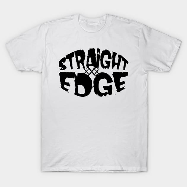 Straight Edge T-Shirt by schockgraphics